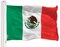 G128 Combo Pack: USA 3x5 Ft 150D Printed Stars & Mexico (Mexican) Flag 3x5 Ft 150D Printed